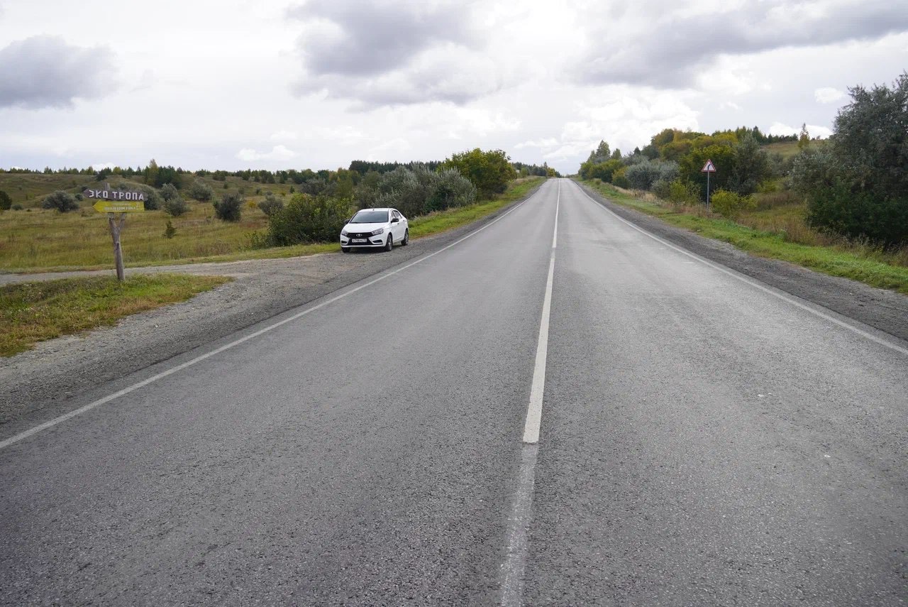 Порядка 20 км автодорог к туристическим местам отремонтировали в 2025 году в Ульяновской области