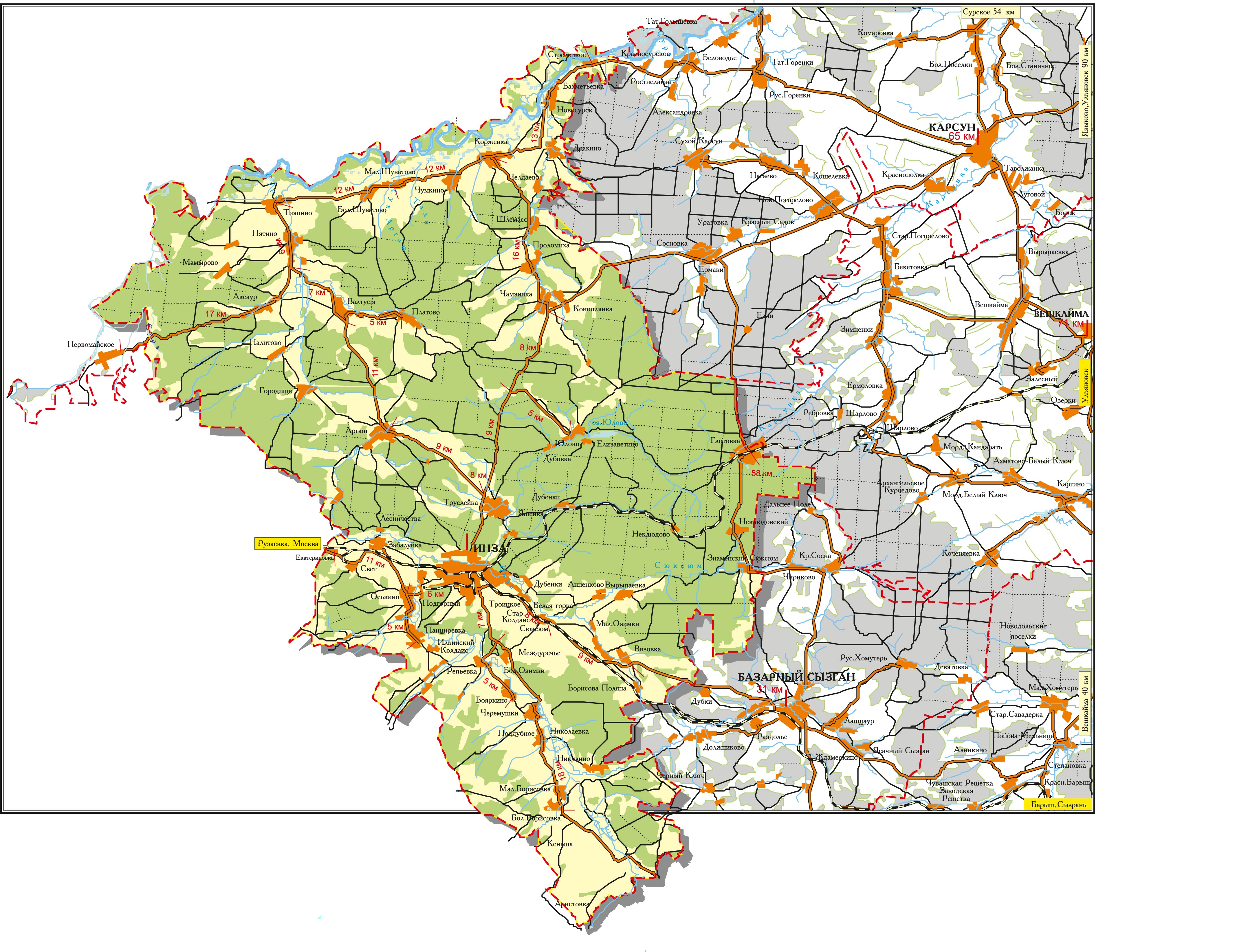 Инзенский район