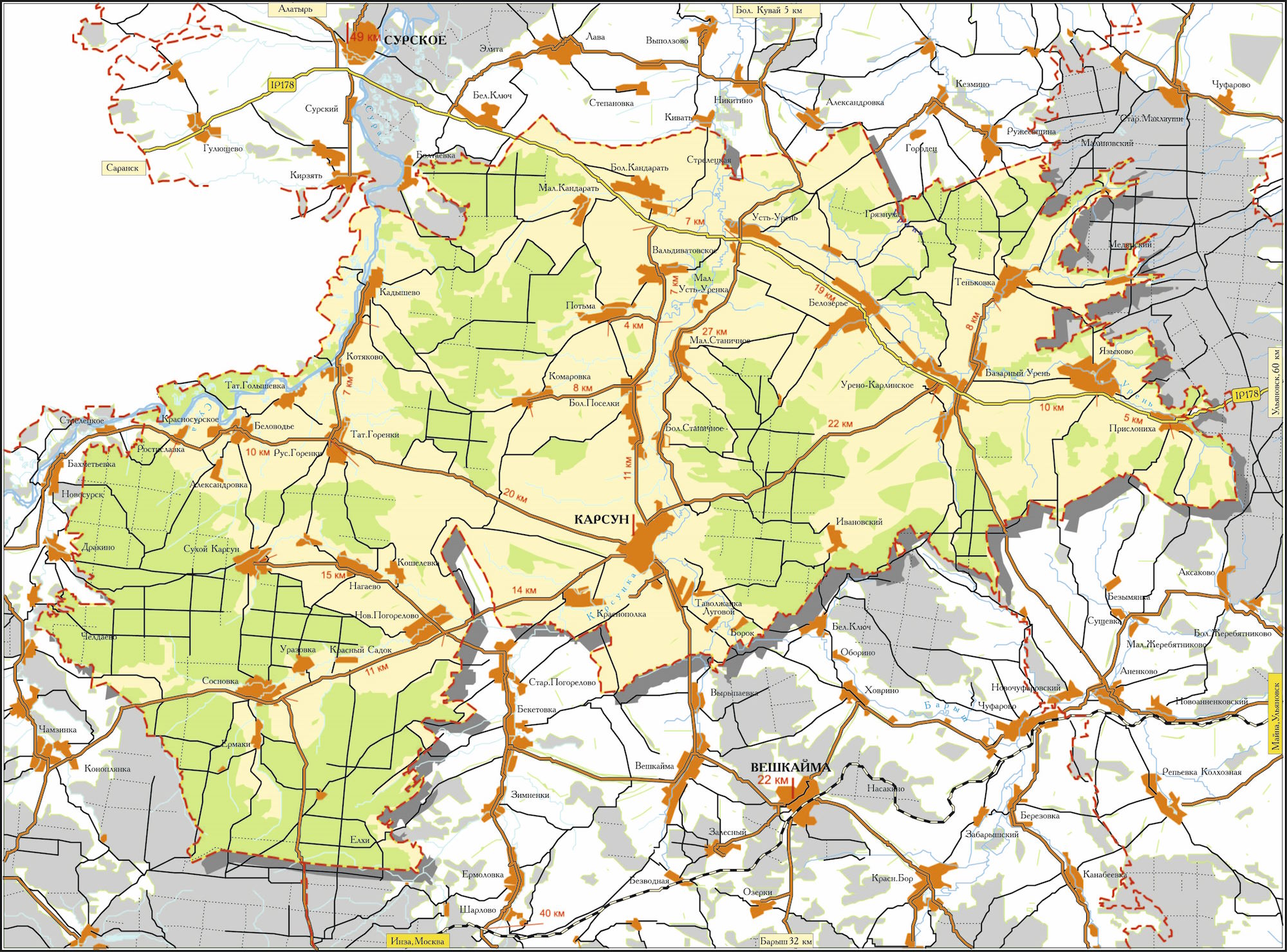 Карсунский район